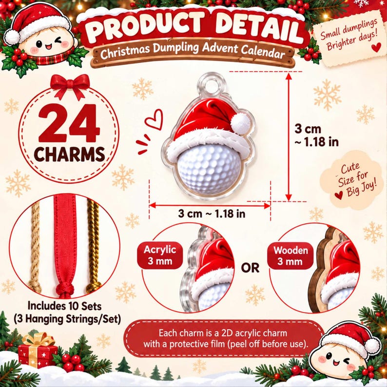 Grilling Advent Calendar 2026, 24 Piece BBQ Lover Countdown Gift, Pitmaster Holiday Decor