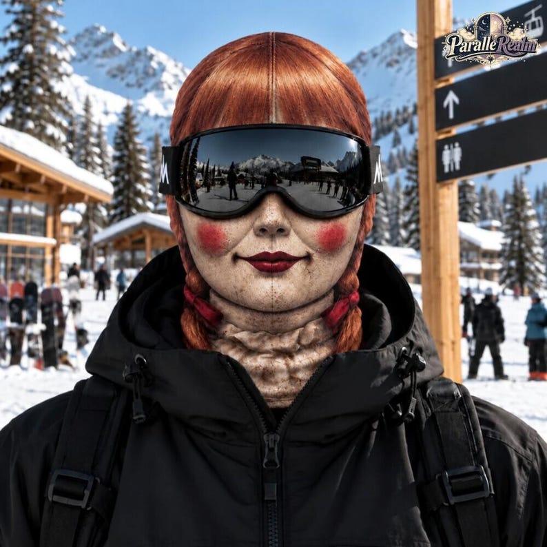 Horror Face Ski Mask, Scary Characters Ski Mask, Halloween Full Face Cover, Creepy Winter Ski Mask, Snowboard Costume Mask