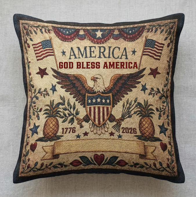 Happy 250Th Usa Birthday Semiquincentennial - Personalized Pillow Cover