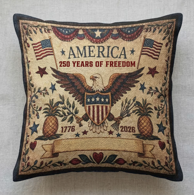 Happy 250Th Usa Birthday Semiquincentennial - Personalized Pillow Cover