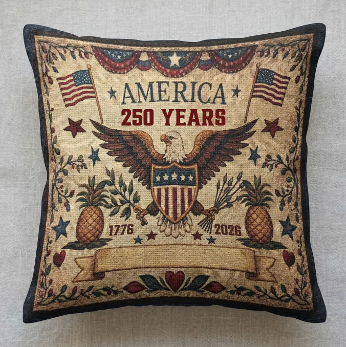 Happy 250Th Usa Birthday Semiquincentennial - Personalized Pillow Cover
