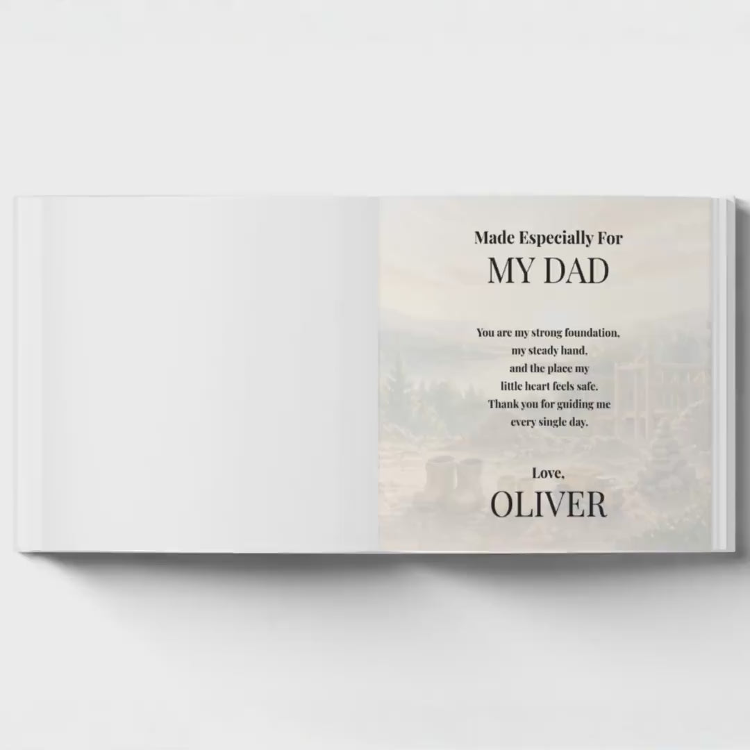 Baby’s First Father’s Day with Daddy Personalized Children's Book