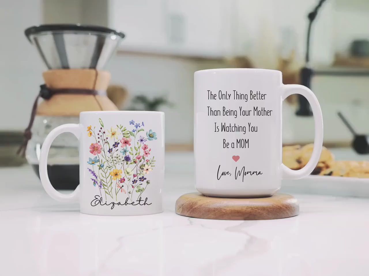 New Mom Gift, To My Daughter Coffee Mug, Only Thing Better Than Being Your Mother